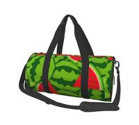 Sandía, Bolsa de Viaje de Gran Capacidad, Bolso Redondo, Bolsa de Viaje Deportiva, Bolsa de Mano, Bolsa de Fitness