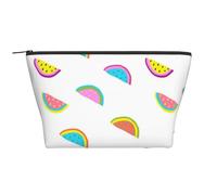 Sandía de Colores Divertidos, Bolsa de artículos de tocador Bolsa de Maquillaje Bolsa de cosméticos Bolsa de artículos de tocador de Viaje portátil