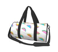 Sandía de Colores Divertidos, Bolsa de Viaje de Gran Capacidad, Bolso Redondo, Bolsa de Viaje Deportiva, Bolsa de Mano, Bolsa de Fitness