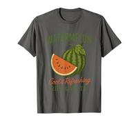 Sandía Fresco Refrescante Maduro Sabroso Vibes Verano Camiseta