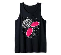 Sandía Luna Espacio Arte Surrealista Divertido Camiseta sin Mangas