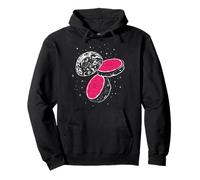 Sandía Luna Espacio Arte Surrealista Divertido Sudadera con Capucha