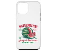 Sandías Juicy Delicious Sweet Sandía Retro Gráfico Carcasa para iPhone 12 Mini