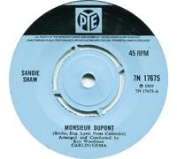 SANDIE SHAW - SANDIE SHAW - MONSIEUR DUPONT - 7 inch vinyl / 45