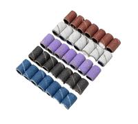Sanding Bands For Nail Drill 100/50/25 piezas bandas de anillo lijado uñas brocas eléctricas for manicura grano 80/120/180 para Taladro de uñas(DEEP BLUE)