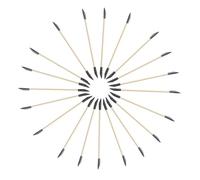 Sanding Sticks - Double-End Precision Fine Detailing Matchsticks, 20 Pieces DIY Model Sanding Twigs for 3D Printing, Jewelry, Furniture, and Small Area Work | Tools for Tight Spaces and Hobby Projects