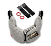 Sandini SleepFix - Almohada/cojín cervical con función de apoyo para bebés ideal para coches, bicicletas y viajes, evita el balanceo y que la cabeza se desplace hacia delante durante el descanso, diseñada en Alemania y fabricada en la UE, varios colores gris antracita