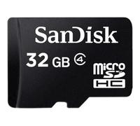 SanDisk 00114758 32 GB Class 4 MicroSDHC Card with SD Adapter (Label May Change)