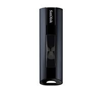 SanDisk 128GB Extreme PRO Memoria flash de estado sólido USB 3.2 (lectura hasta 420 MB/s, escritura hasta 380 MB/s, protección con contraseña, carcasa metálica, software RescuePRO Deluxe)