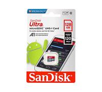 SanDisk 128GB Ultra® MicroSDXC 120MB/s A1 Clase 10 UHS-I