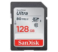 SanDisk 128GB Ultra SDXC Card 80MB/s