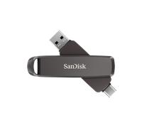SanDisk Extreme Pro Dual Drive 1 TB, Memoria Flash con Conectores USB Type-C y Type-A Reversibles, Velocidades hasta 1000 MB/s, Cifrado de Datos, copias de Seguridad automáticas, diseño metálico
