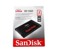 SanDisk 2 TB Ultra 3D SSD, SATA 2.5", con hasta 560 MB/s, SATA III 6GB/s