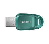 SanDisk 256 GB Ultra Eco Memoria flash USB 3.2 con velocidades de lectura de hasta 100 MB/s. Una unidad flash USB fabricada con más del 70% de plástico reciclado.
