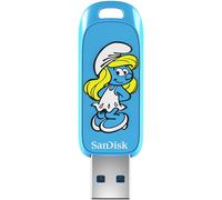 SanDisk 256GB Smurfs USB Flash Drive, Smurfette Edition - Up to 130MB/s, USB Typ