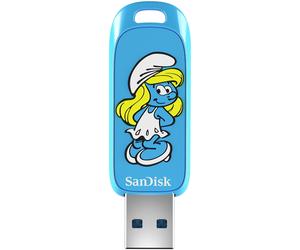 SanDisk 256GB Smurfs USB Flash Drive, Smurfette Edition - Up to 130MB/s, USB Typ