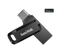 SANDISK Ultra Dual Drive Go, Memoria Flash 2 TB (con Conectores USB Type-C y Type-A Reversibles, para Smartphones, tabletas, Macs y Ordenadores, hasta 400 MB/s) Negro