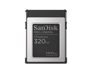SanDisk 320GB GL- PRO-CINEMA CFexpress™ Type B Card - SDCFEC-320G-GN4NN