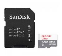 SanDisk Ultra 32GB - Tarjeta MicroSD + Adaptador