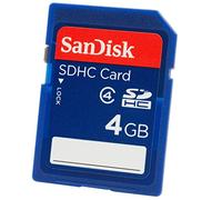 SanDisk 4GB SDHC Secure Digital Card