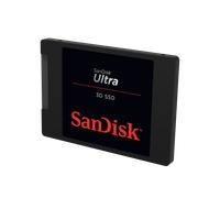 SanDisk Ultra 3D SSD 4 TB SATA 2.5", 3D NAND Technologie, n-Cache 2.0 Technologie, con hasta 560 MB/s, Negro
