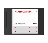 SANDISK 520 SATA Almacenamiento Interno SSD 1 TB (2,5”/7 mm, velocidades de Lectura SATA de hasta 560 MB/s, SANDISK 3D NAND)