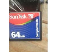 SanDisk 64 MB Compact Flash Card