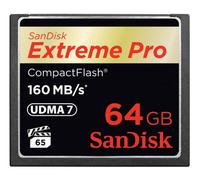 SanDisk 64GB Extreme Pro CF 160MB/s CompactFlash