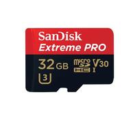 SanDisk Extreme Pro 32GB 100MB/s c/adap - Tarjeta microSD