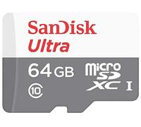Sandisk - cards 64gb sandisk ultra microsdxc + sd 100mb/s class 10 uhs