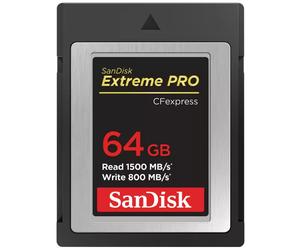 SanDisk CF Express Extreme Pro 64GB 1500 / 800MB/s tipo B