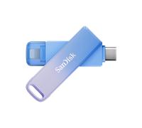 SanDisk Creator Phone Drive 256 GB (para iPhone, iPad, PC y Mac, Lightning & USB Type-C Conectore, hasta 90 MB/s, copias de seguridad automáticas, protección con contraseña 3 meses de Adobe Lightroom)