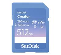 SanDisk Creator UHS-II 512GB - Tarjeta SD