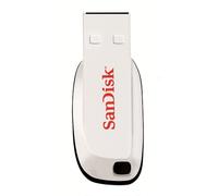SanDisk Cruzer Blade - Memoria USB de 2.0 de 16 GB-Blanco Single 16GB Blanco