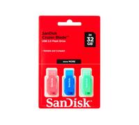 Sandisk Cruzer Blade (Pack de 3) - Pendrive USB 2.0