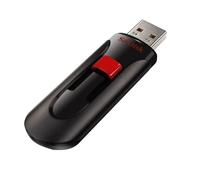 Memoria USB SanDisk Cruzer Glide Tipo-A de 128 GB Deslizante, hasta 400 MB/s, USB 3.2 Gen 1x1 (5 Gbit/s)
