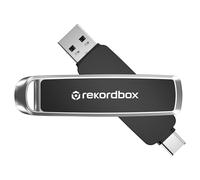 SanDisk DJ Unidad Flash 512GB (Pioneer DJ y AlphaTheta Compatible, Dos Conectores con USB-A y USB-C de Alto Rendimiento, hasta 1000 MB/s de Lectura, Tres Meses del Plan Creative de rekordbox)