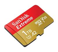 Tarjeta Micro SDXC - SanDisk Extreme, 1 TB, 160 MB/s, Class 10, UHS-I, v30 Video Speed Class, Rojo