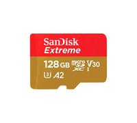 SanDisk Extreme 128GB - Tarjeta MicroSDXC + Adaptador