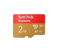 SanDisk Extreme 2TB - Tarjeta MicroSDXC + Adaptador