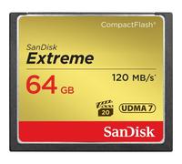 SanDisk Extreme CompactFlash 64GB 120MB/s