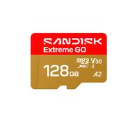 SanDisk Extreme Go 128GB - Tarjeta MicroSDXC + Adaptador