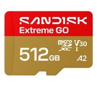 Tarjeta MicroSD SanDisk Extreme GO 512 GB UHS-I 240 MB/s U3 V30 A2
