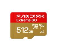 Tarjeta MicroSD SanDisk Extreme GO 512 GB UHS-I 240 MB/s U3 V30 A2