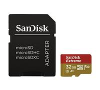 SANDISK Extreme memoria flash 32 GB MicroSDHC Clase 10 UHS-I