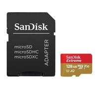 SanDisk Extreme MicroSDXC 128GB UHS-I A2 V30 Clase 10 con Adaptador SD
