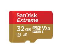 SANDISK Extreme memoria flash 32 GB MicroSDHC Clase 10 UHS-I
