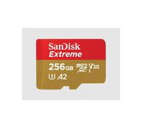 SANDISK EXTREME microSDXC 256 GB 190/130 MB/s SDSQXAV-256G-GN6MA