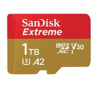 EXTREME MICROSDXC 1TB+SD ADAPATER 190MB/S 130MB/S A2 C 10 SDSQXAV-1T00-GN6MA