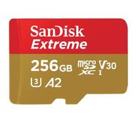 SanDisk Extreme 256 GB MicroSDXC UHS-I Clase 3